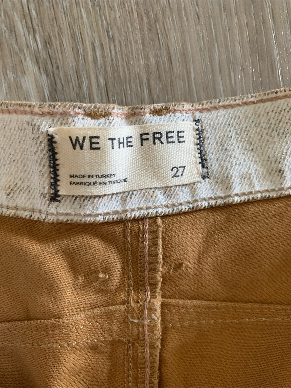 Free People Good Luck Coated Barrel Jeans NWT - Picture 9 of 14